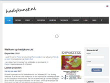 Tablet Screenshot of hadykunst.nl